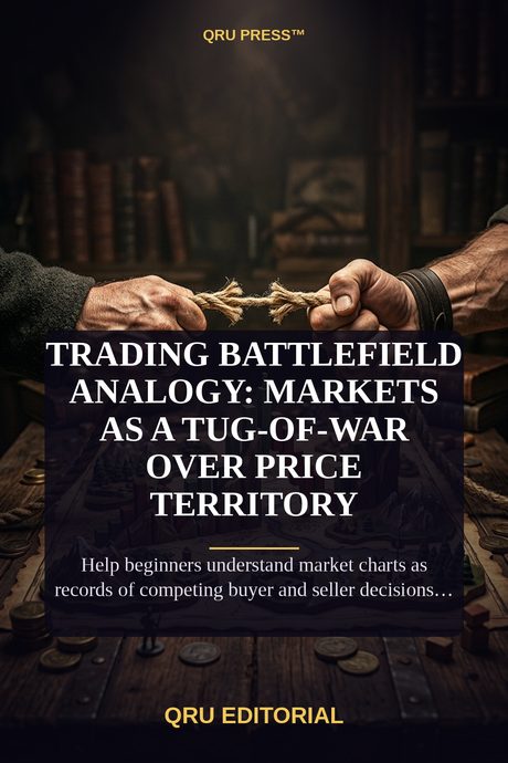Trading Battlefield Analogy: Markets as a Tug-of-War Over Price Territory